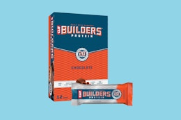 clif builders on a blue background