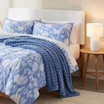 Mainstays Blurred Rose Comforter Set