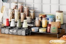 spice racks on a table