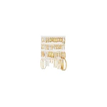 Chunky Gold Hoop Earrings Set