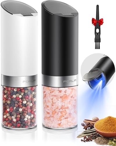 Electric Salt & Pepper Grinder Set