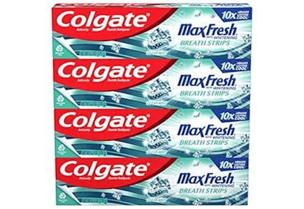 Colgate Max Fresh Toothpaste 4-Pack
