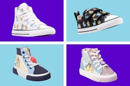 Bluey Kids' Shoes From $13.99 at Kohl's (Plus New Converse Styles for $35+) card image