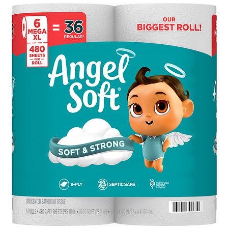 Angel Soft Toilet Paper
