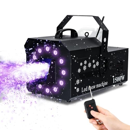 Snow Machine with Lights