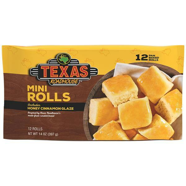 2 Texas Roadhouse Mini Rolls Bags