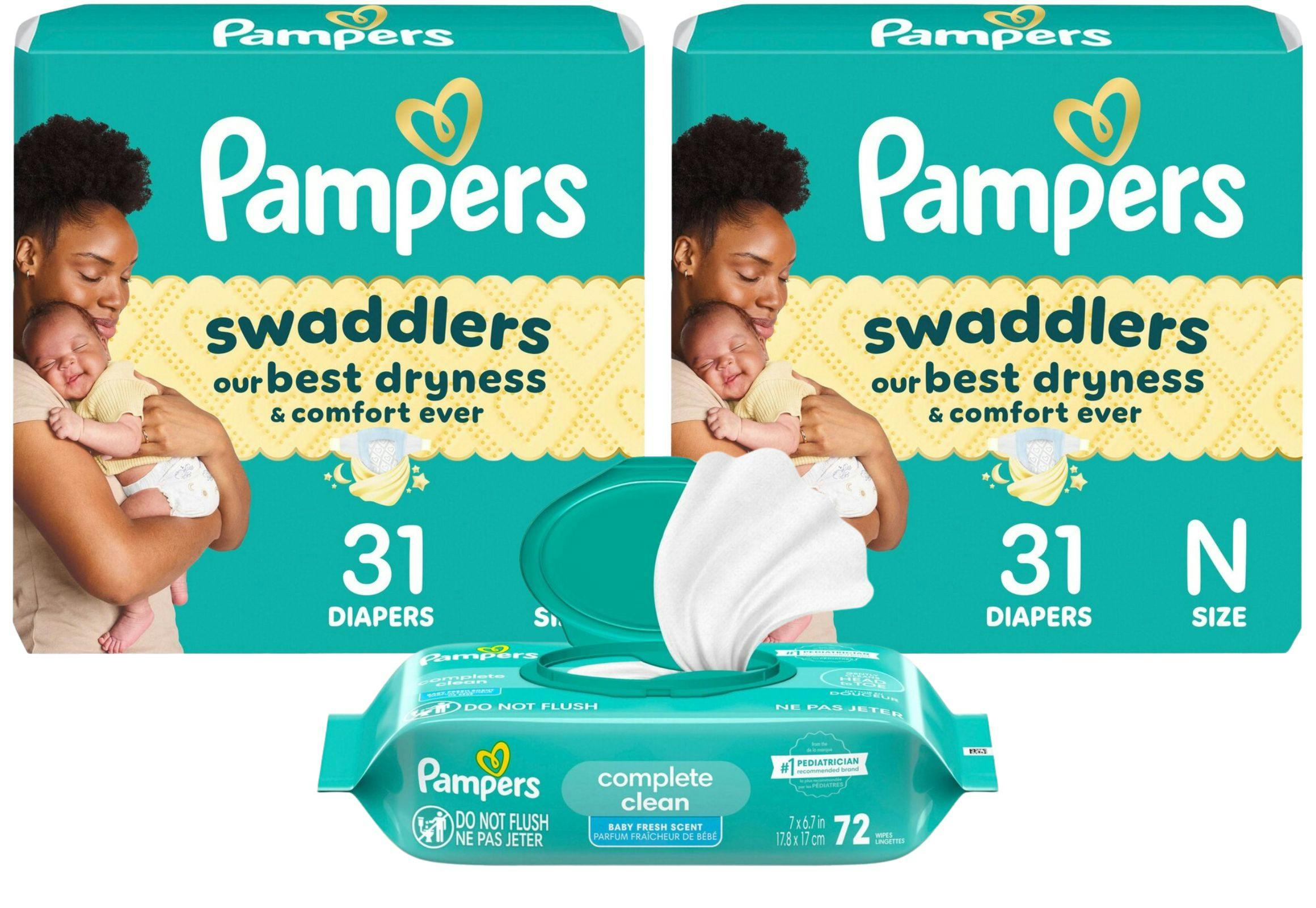 3 Pampers Products