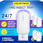 2 Flying Insect Traps