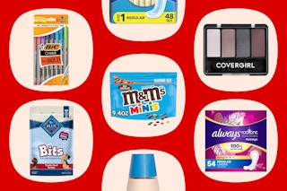 collage of several walgreens clearance product stock images