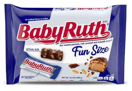 4 Baby Ruth Candy Bags