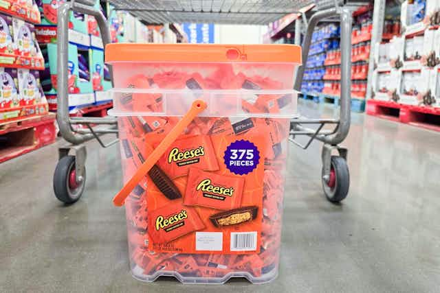 Bestselling Buckets of Reese's Candy Are Back — $57.98 at Sam's Club card image