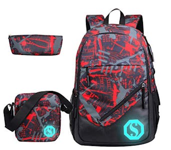 School Bag Backpack Set