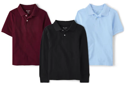 6 The Children's Place Kids' Polos