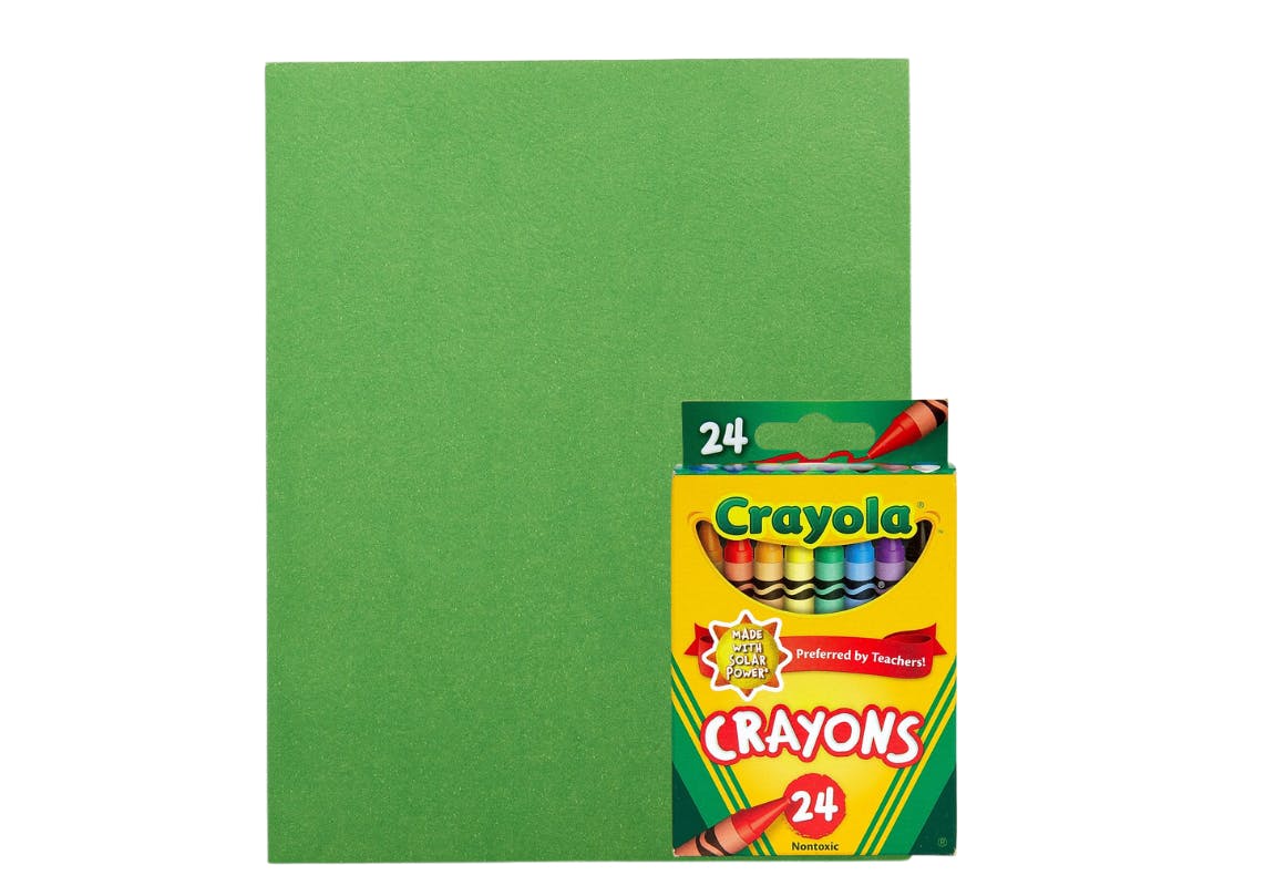 1 Folder + 1 Crayola Crayons Pack