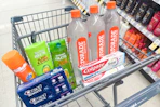 walgreens groceries in shopping cart