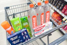 walgreens groceries in shopping cart