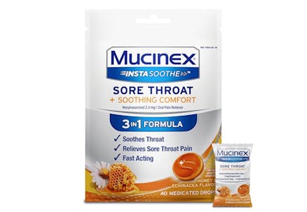 Mucinex Sore Throat Drops