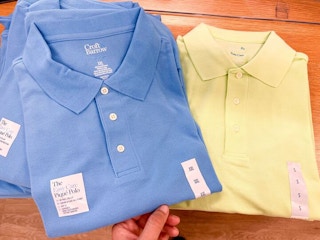 polos on shelf