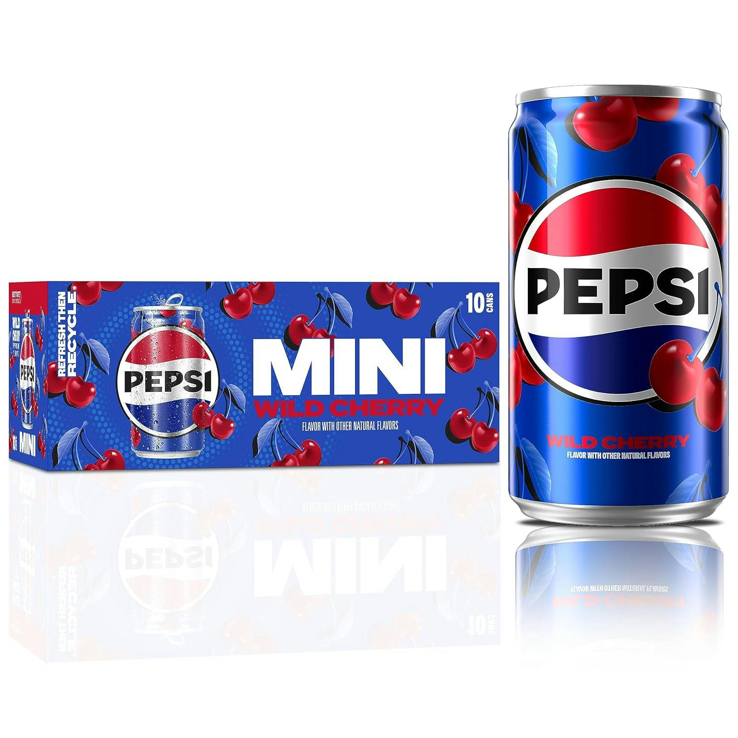 4 Pepsi Mini Soda 10-Packs