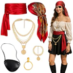 Pirate Costume Accessories Set