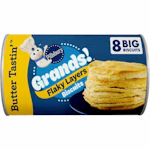 2 Pillsbury Grands! Biscuits Tubes