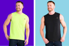 Walmart men's muscle tee