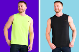 Walmart men's muscle tee