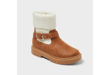 Cat & Jack Kids' Lug Sole Boots