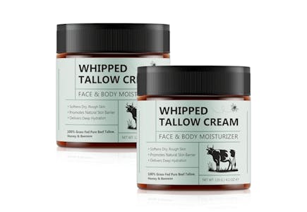 Natural Whipped Tallow Cream Set
