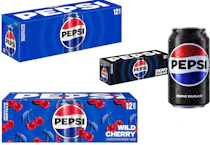3 Pepsi Soda 12-Packs