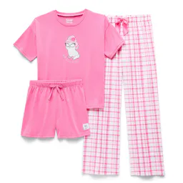 Kids' Crew Neck Pajama Set