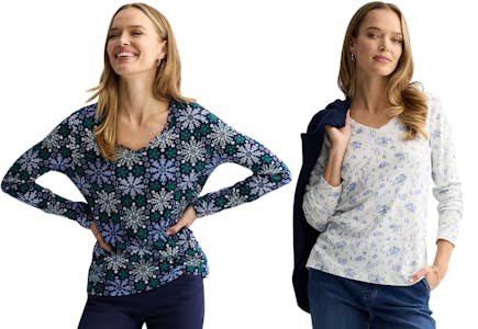 Croft & Barrow Women's Tee