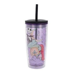 Silver Buffalo Nightmare Before Christmas Tumbler