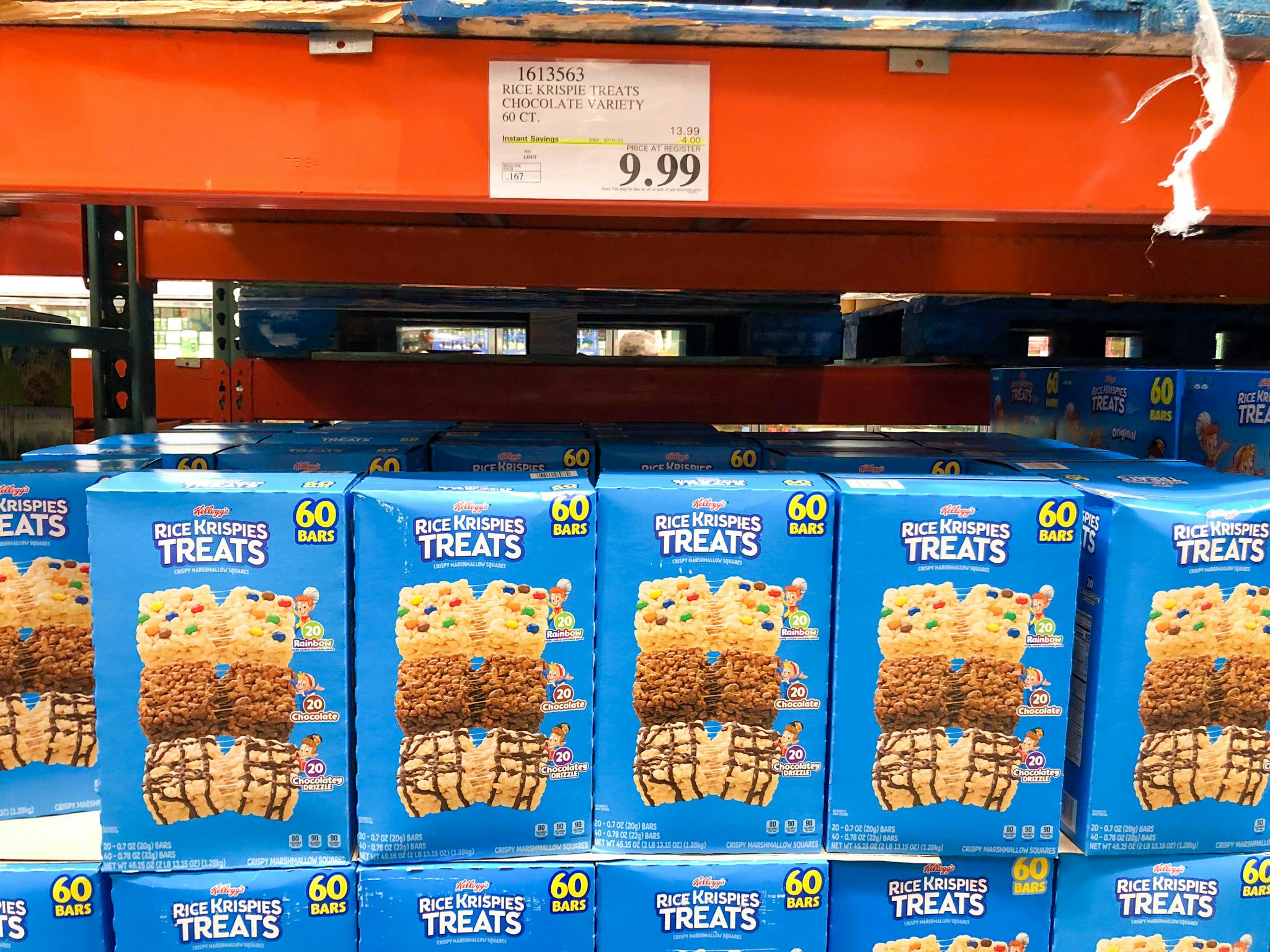 60Count Rice Krispies Treats, Only 10 at Costco (Reg. 14) The