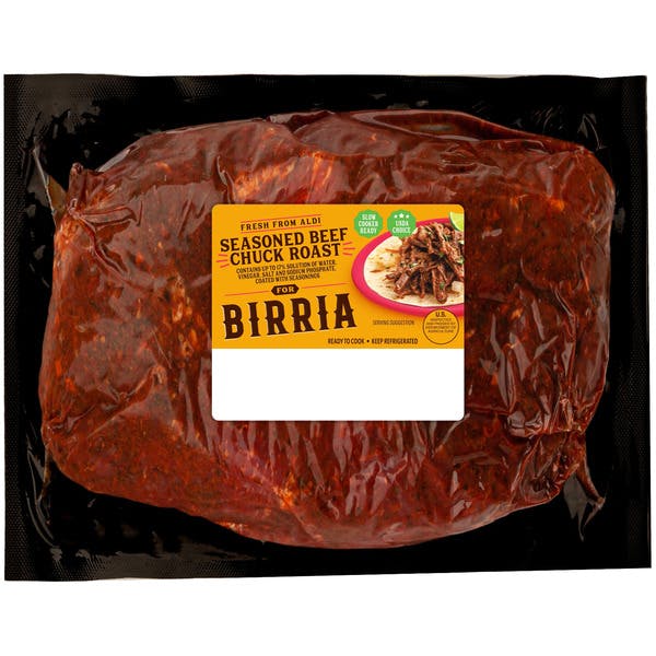 Seasoned Beef Chuck Roast, per lb