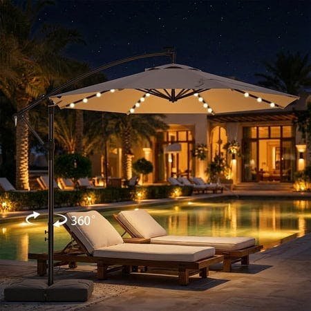 Cantilever Outdoor Umbrella