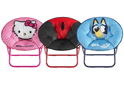 Kids' Character Saucer Chair