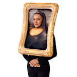 Women's Mysterious Smile Costume