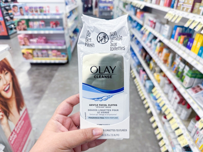 olay facial cloths walgreens