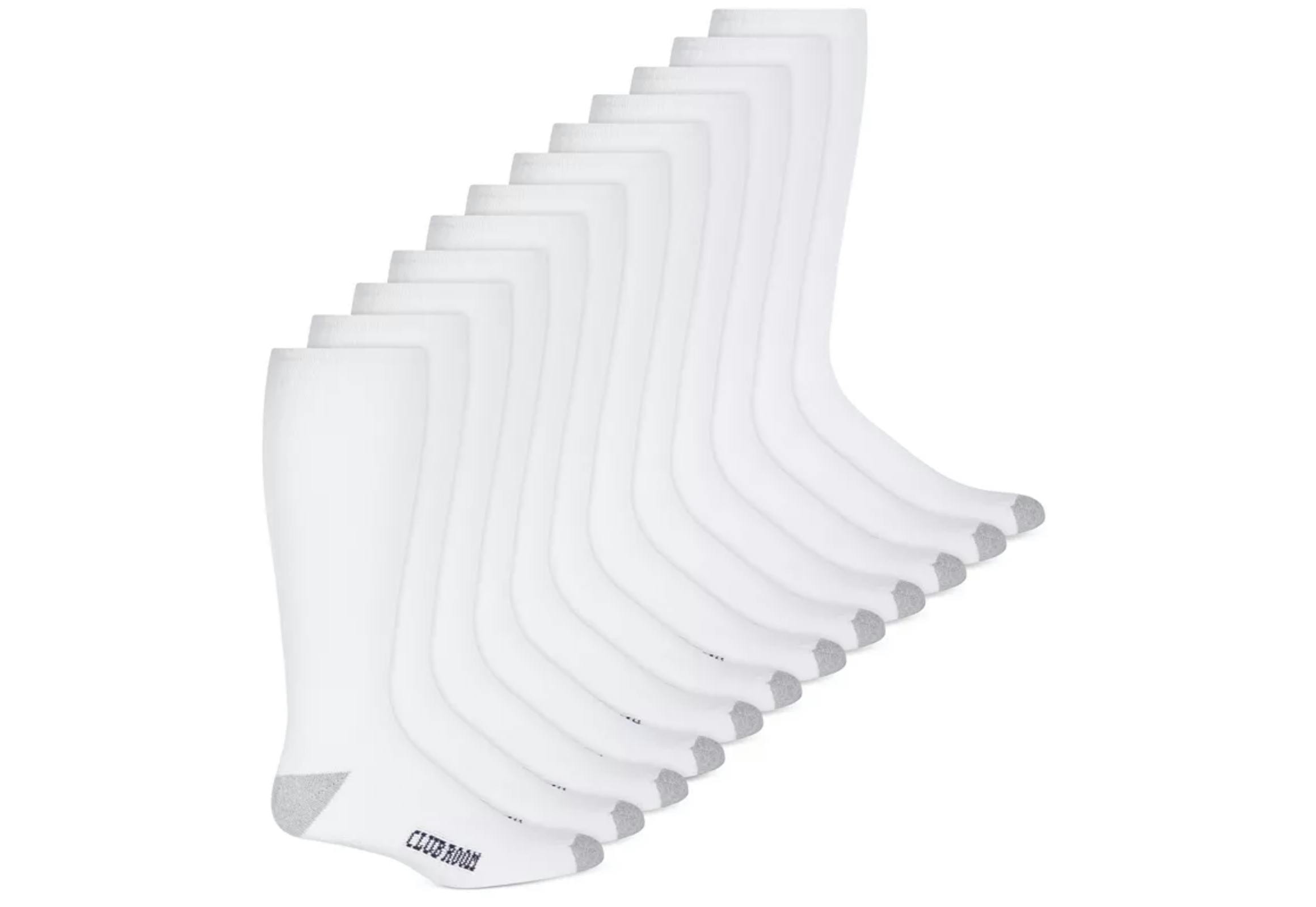 Men's 12-Pack Calf Socks