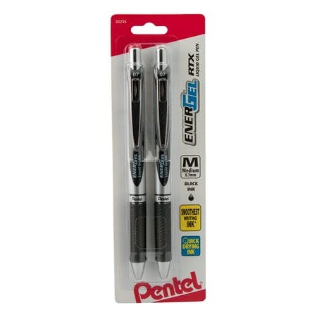 Pentel EnerGel RTX Pens 2-Pack