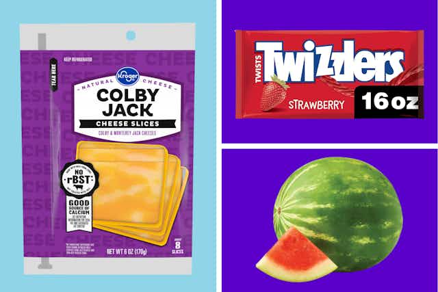 $3.99 Watermelon, $1.79 Cheese, and More Koger 5X Digital Coupon Deals card image