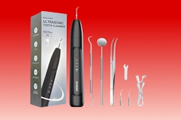 Dog Ultrasonic Teeth Cleaner Set, Only $12.99 on Amazon (Reg. $36.99) card image
