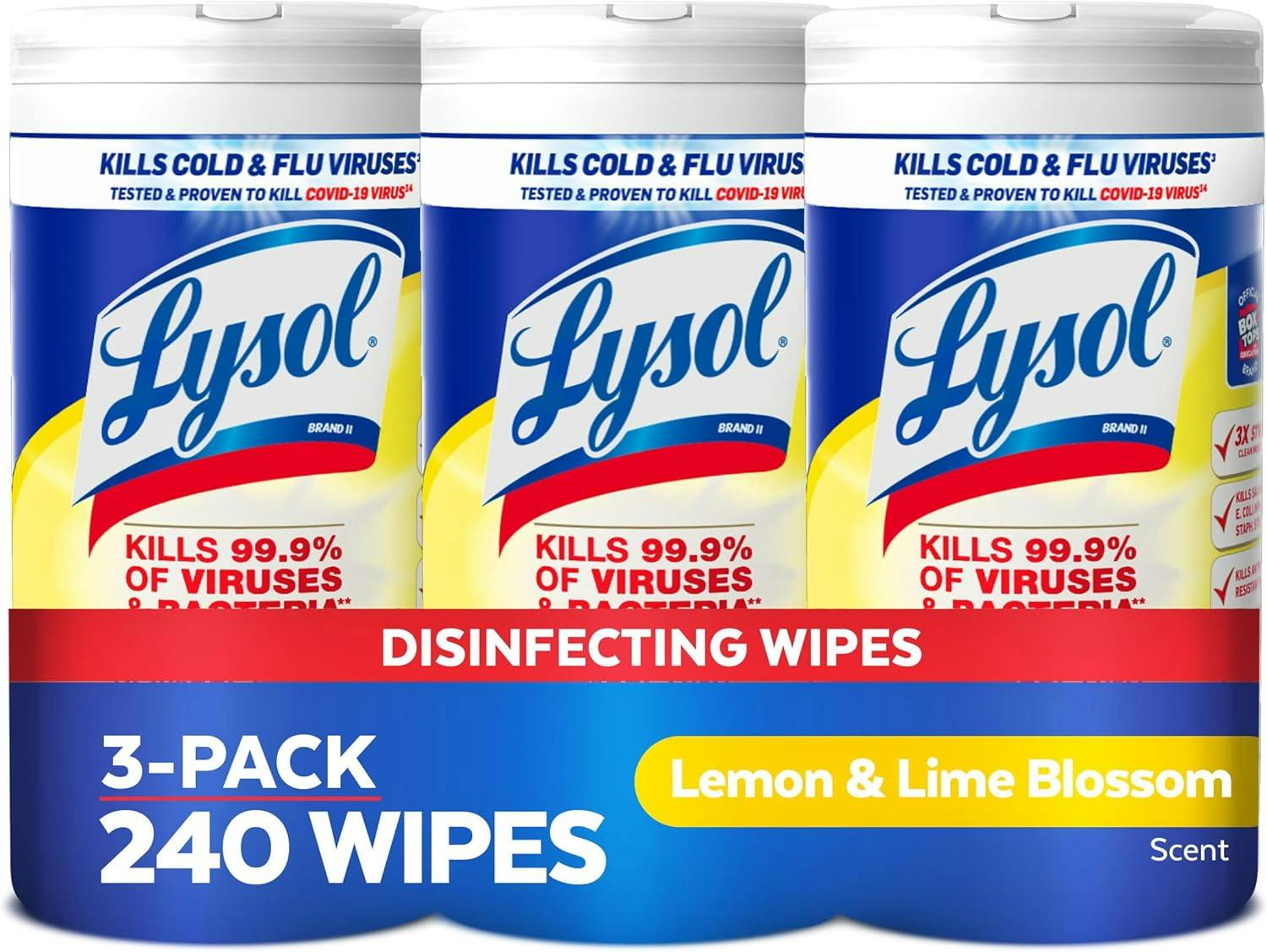 Lysol Disinfectant Wipes Bundle