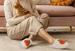 walmart fuzzy halloween slippers