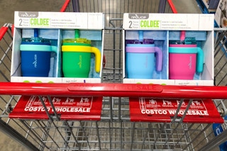 reduce tumblers in a cart in multiple colors