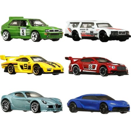 Hot Wheels Euro Style 6-Pack