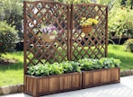 AliExpress Raised Garden Bed Trellis Planter, Large