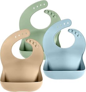Cuddle Campus Silicone Bibs