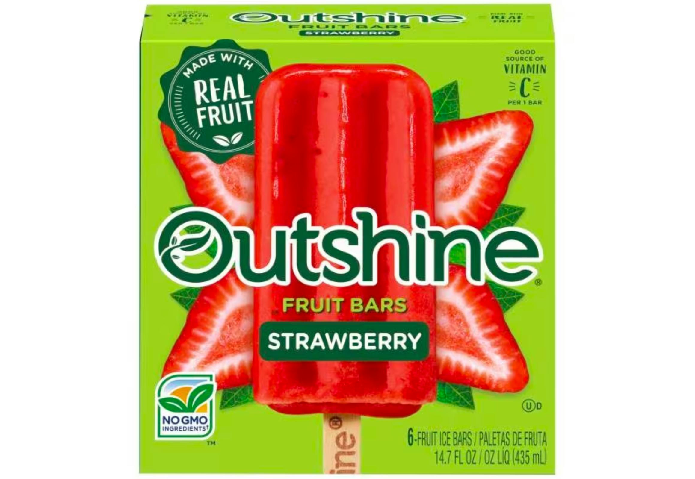 2 Outshine Fruit Bars